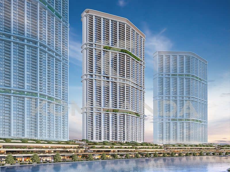 4 A6_DIMOND TOWER_CANAL SIDE_DAY VIEW_RENDER. jpg