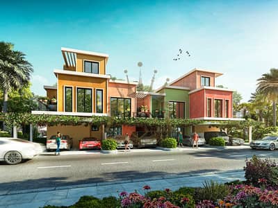 4 Bedroom Townhouse for Sale in DAMAC Lagoons, Dubai - CLOSEST TO LAGOON ENTRANCE | 50/50 PAYMENT PLAN