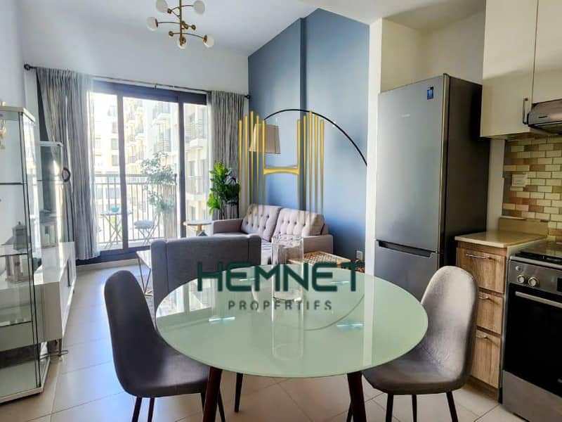 Fully Furnished 1BR|Pool View|Bright Apartment