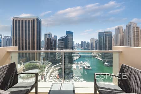 Studio for Sale in Dubai Marina, Dubai - High Floor | Marina View | Vacant