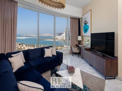 شقة 2 غرفة نوم للايجار في مدينة دبي للإعلام، دبي - VPVD_Avani-Seaview-2-Bedroom-Apartment_Living-Room. jpg