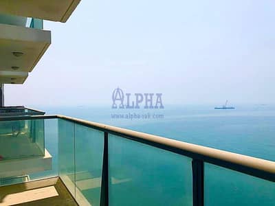 1 Bedroom Apartment for Sale in Al Marjan Island, Ras Al Khaimah - Beautiful View of Gulf Sea! 1 BR Unfurnished!