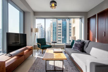 1 Bedroom Flat for Rent in Downtown Dubai, Dubai - City View | Furnished | No Early Termination Fee