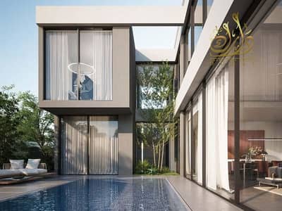 3 Cпальни Таунхаус Продажа в Тилал Сити, Шарджа - Kaya-Villas-at-Masaar-Pool-Area. jpg