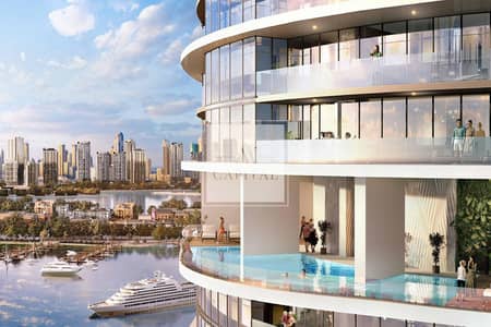 1 Bedroom Flat for Sale in Dubai Maritime City, Dubai - Waterfront Luxury | Branded | 1BHK | Low Floor