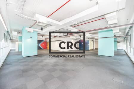 Office for Rent in Al Danah, Abu Dhabi - 650SQM | COMMERCIAL BUILDING | 7 PARKING | FITTED