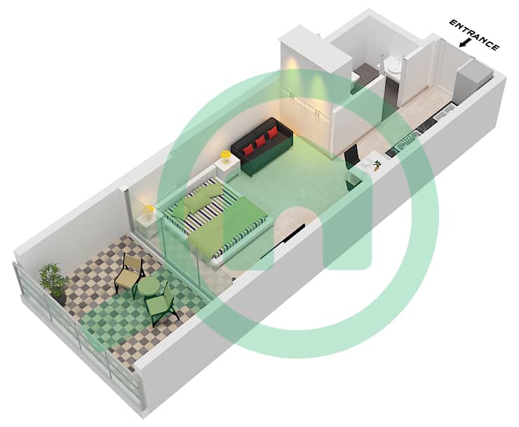المخططات الطابقية لتصميم النموذج / الوحدة 1 / UNIT 3-14 FLOOR 1-12 شقة استوديو - ناس 3 "Type 1 Unit 3 Floor 1,11,12, Unit 4,5 Floor 2-12
Unit 6 Floor 1-8, Unit 7 Floor 1-6, Unit 8 Floor 1,9-12,
Unit 9 Floor 1,7-12, Unit 10 Floor 2-10,
Unit 11,12 Floor 2-8, Unit 13,14,21,22,26 Floor 2-6,
Unit 15 Floor 11,12, Unit 16 Floor 10,11,
Unit 17 Floor 1,9, Unit 18 Floor 1,8, Unit 19 Floor 1,7,8,
Unit 20 Floor 1,2,4,6,7, Unit 23 Floor 1,3,5,7, Unit 24 Floor 1,7,
Unit 25 Floor 1,2,4,6, Unit 27 Floor 3,5" interactive3D