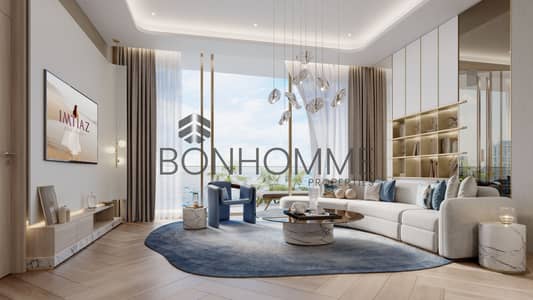 2 Cпальни Апартаменты Продажа в Дейра Айленд, Дубай - IMTIAZ - BW Grand - Living Room 1. jpg