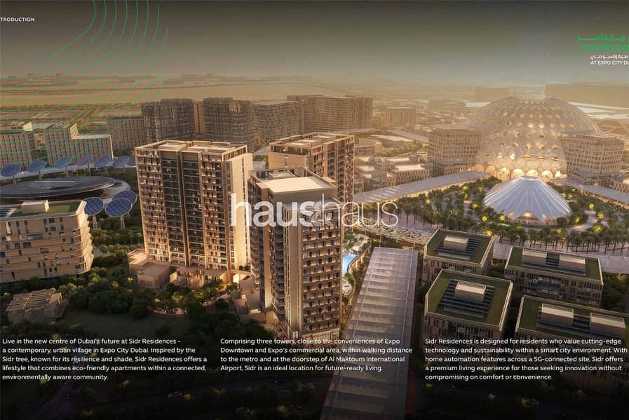 Close to Metro | Dubai's Future Centre | High ROI