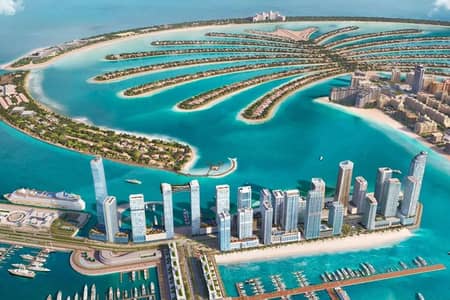 1 Bedroom Flat for Sale in Dubai Harbour, Dubai - Palm View - Address - Selling at OP