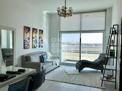 1 Bedroom Flat for Rent in Dubai Studio City, Dubai - Semi-Furnished With Large Balcony | Vacant 1 Bedroom Flat for Rent in Dubai Studio City, Dubai - Semi-Furnished With Large Balcony | Vacant