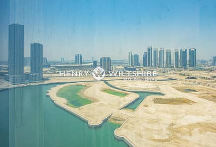 Office for Rent in Al Reem Island, Abu Dhabi - Fully fitted office. Mid floor. Sea and City view