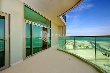 阿尔雷姆岛， 阿布扎比 1 卧室单位待售 - 1-br-apartment-al-reem-island-shams-abu-dhabi-beach-tower-b-terrace. JPG