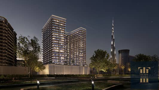 3 Bedroom Flat for Sale in Al Jaddaf, Dubai - Dusk_Final. png