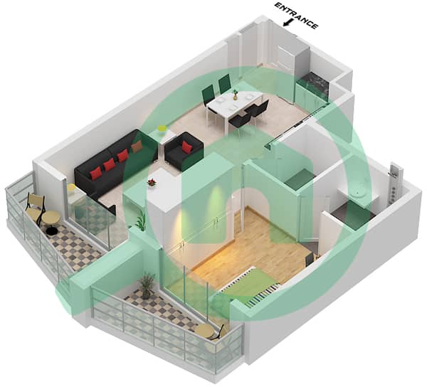 Type B Floor 1