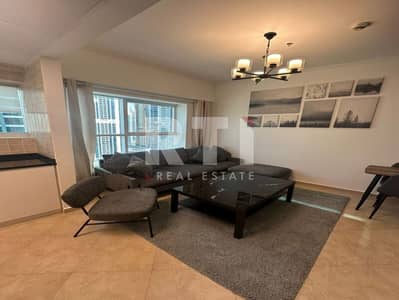 1 Bedroom Flat for Rent in Jumeirah Lake Towers (JLT), Dubai - Fully Furnished | High Floor Lake View