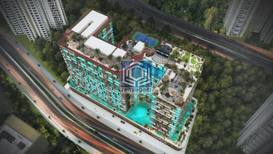 2 Bedroom Flat for Sale in Dubai Land Residence Complex, Dubai - Peace Lagoons Roof Top - 7. jpg