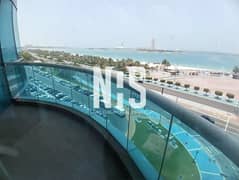 شقة في برج الكورنيش،الخالدية 3 غرف 150000 درهم - 10879364