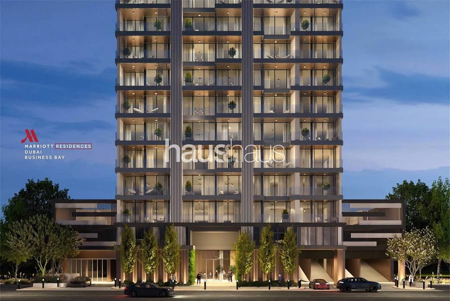 位于商业湾，Marriott Residences 2 卧室的公寓 2890000 AED - 10879925