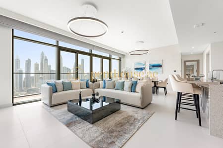 4 Bedroom Apartment for Sale in Dubai Harbour, Dubai - Exclusive Penthouse | Marina Skyline Views