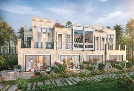 4 Bedroom Townhouse for Sale in DAMAC Lagoons, Dubai - Middle Unit | Post Handover Payment Plan