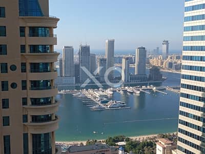 2 Bedroom Flat for Rent in Dubai Marina, Dubai - Vacant | Unfurnished | Sea and palm views