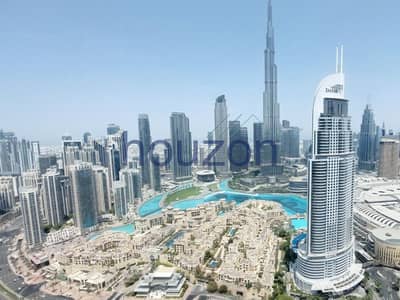 3 Bedroom Apartment for Rent in Downtown Dubai, Dubai - Spacious 3BR | Burj + Fountain View | Vacant