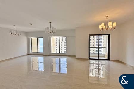 4 Bedroom Apartment for Rent in Jumeirah Beach Residence (JBR), Dubai - Sadaf | Upgraded | Unfurnished | Sea view