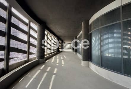 Office for Rent in Al Danah, Abu Dhabi - Shell and Core | Huge Balcony | Prime Area