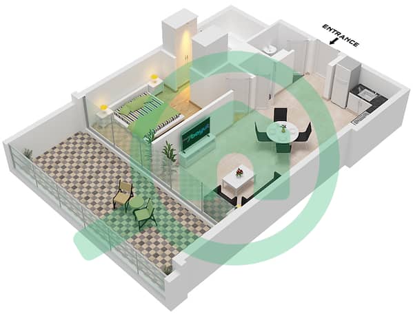 Type 1A-2 Unit 4 Floor 4