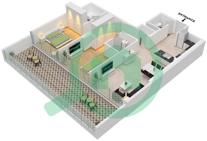 Type 5C-2 Unit 6,8 Floor 4