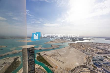 4 Bedroom Penthouse for Rent in Al Reem Island, Abu Dhabi - Full Sea View | Luxury 4BR Penthouse | Huge Size