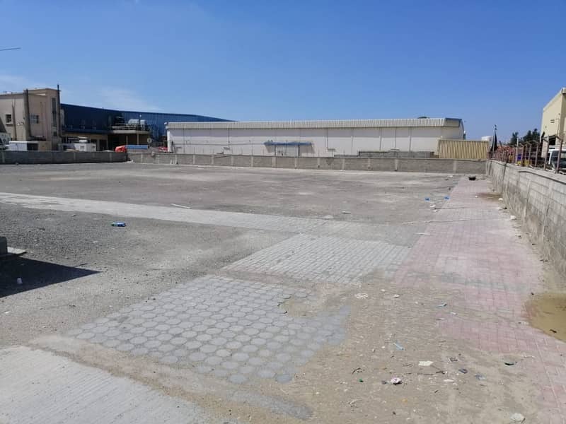 40,000 SQFT INDUSTRIAL PLOT WITH BOUNDARY WALL, OFFICE AND FEWA ELECTRICITY FOR RENT