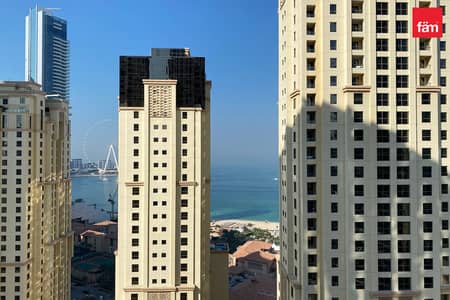 3 Bedroom Apartment for Sale in Jumeirah Beach Residence (JBR), Dubai - Vacant I High Floor I Nice Sea Views