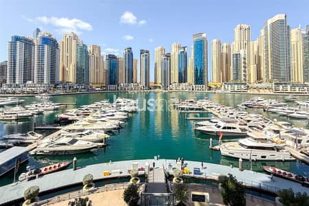 2 Bedroom Flat for Sale in Dubai Marina, Dubai - Unique Rare Layout | Vacant | Full Marina Views