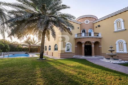 5 Bedroom Villa for Rent in Jumeirah Park, Dubai - Single Row | 5BR Villa with Pool | Spacious Layout