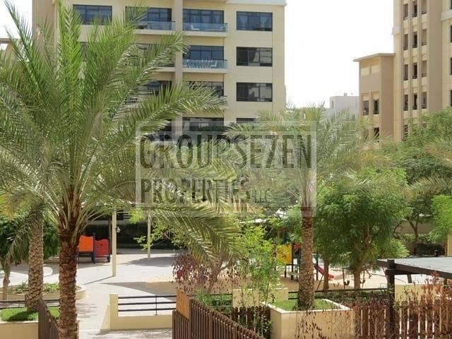 Greens large one bedroom apartment for sale in Nakheel 3