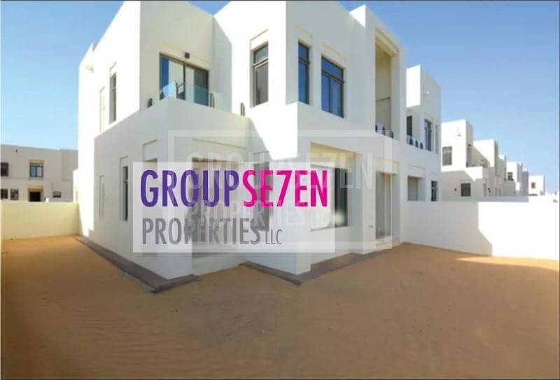 Brand new 3 Bedrooms Villa Type J with maid s room in Mira Oasis 2 for sale