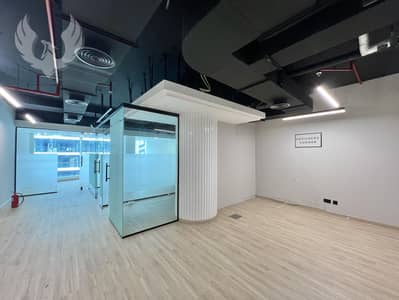 Office for Rent in Business Bay, Dubai - Very Well Fitted | Glass Partitions | Chiller Free