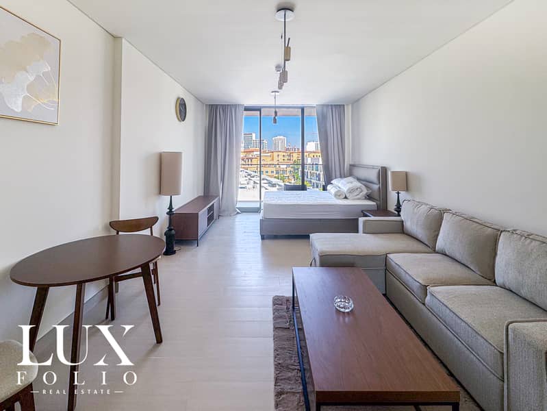 位于朱美拉环形村(JVC)，JVC第11区，宾哈蒂银河公寓，Binghatti Galaxy Tower A 的公寓 64999 AED - 10902881