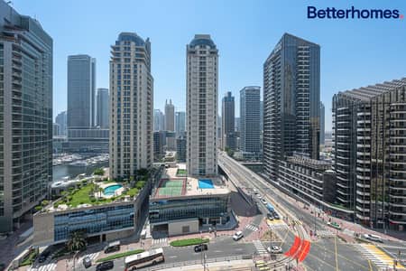 1 Bedroom Apartment for Rent in Jumeirah Beach Residence (JBR), Dubai - Marina View | 1 Bed furnished | bills Not included