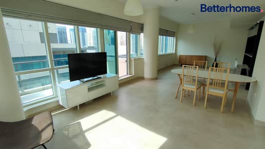 2 Bedroom Flat for Rent in Dubai Marina, Dubai - Marina views | Semi furnished | Vacant