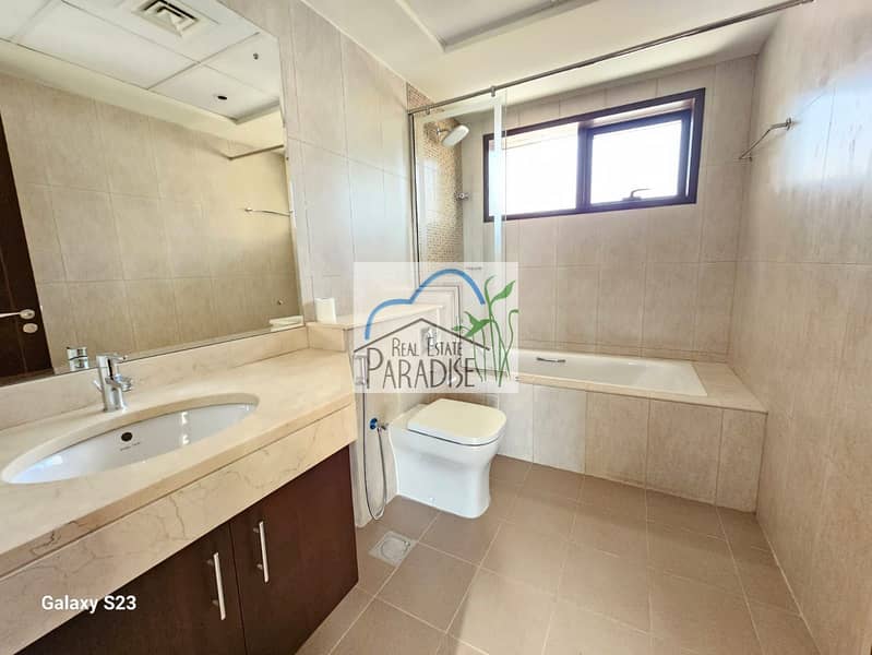 Available 5 Bedroom villa All Master bedroom/away from fly zone/ Maid Room/Store Room/Laundry Room/Central AC/7 Bath/Private Garden/For Rent in mirdif - Image 12