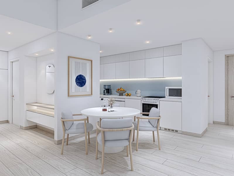 4 Apartment units- 1BR Dining & Kitchen. jpg