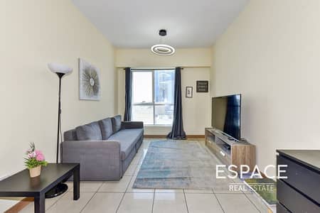 1 Bedroom Apartment for Rent in Dubai Marina, Dubai - Furnished | Community view | Vacant