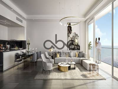 2 Bedroom Flat for Sale in Saadiyat Island, Abu Dhabi - ALDAR_TheGrove_CGI31_J-3BR&2BRDarkLivingroom_09_1. jpg