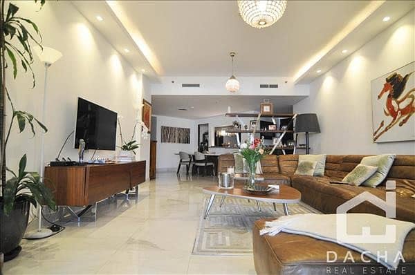 Spacious 3 Beds Apartment with Amazing Full Marina View