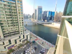 1BR FULL CANAL VIEW + PARTIAL BURJKHALIFA VIEW