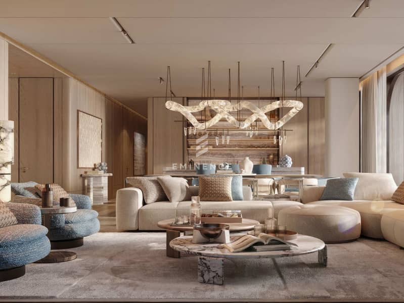 位于朱美拉棕榈岛，新月城，The Alba Residences by Omniyat 2 卧室的公寓 21000000 AED - 10914025