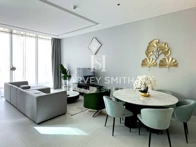 2 Bedroom Flat for Rent in Business Bay, Dubai - Fully Furnished | High Floor Unit | Duplex